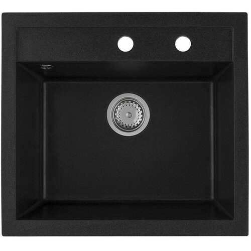 Sink Solution KORITO NATURA 60 (VEČ BARV)-Črna Slike