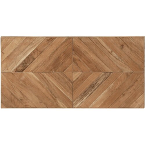  Blagovaonski stol 120 x 60 x 76 cm masivno drvo bagrema i manga Slike