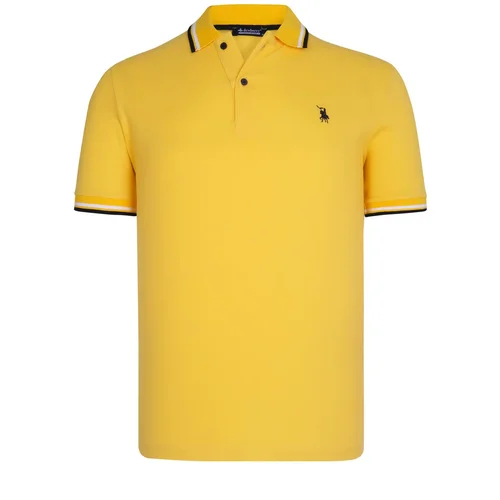 Dewberry T8594 MENS T-SHIRT-YELLOW