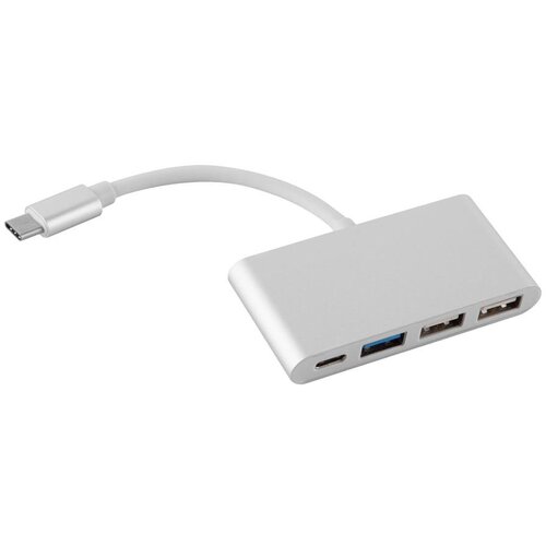 Cadorabo 3-portni večvmesni&scaron;ki vmesnik USB Plug & Play s priključkom USB-C, polnilno vtičnico USB-C, 2 vhodoma USB 2.0 in USB 3.0 za prenosnike, tabli, (20548979) Cene
