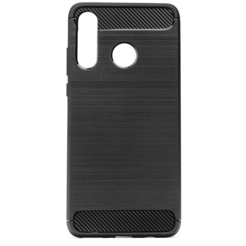  Gumijasti / gel etui Carbon za Huawei P30 Lite - črni Slike