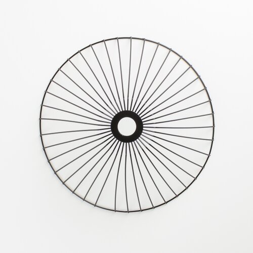  Brilagi - LED plafonski luster CERIA WIRE 1xE27/40W/230V prečnik 45 cm crna/hrast Slike
