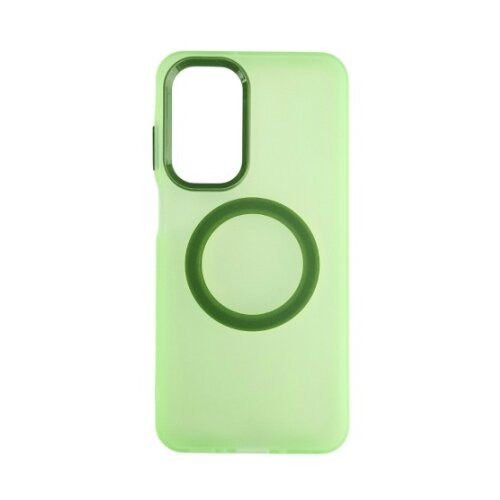  silikonska futrola magsafe fluro color samsung A26 zelena Cene
