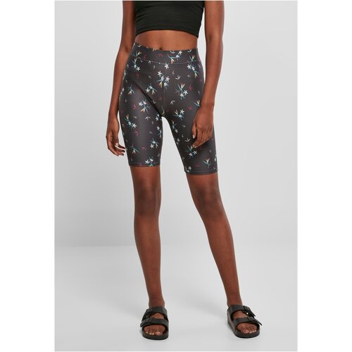 UC Ladies Women's Soft AOP Cycle Shorts blackfloret Slike