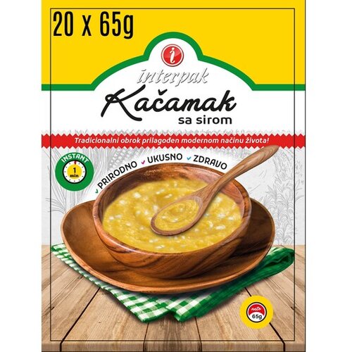 Interpak Kačamak instant sa sirom 20x65g Cene