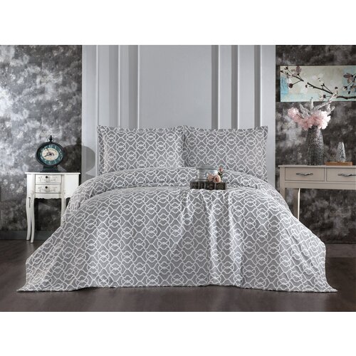 posteljnina merlin 240X260 cm -siva Cene