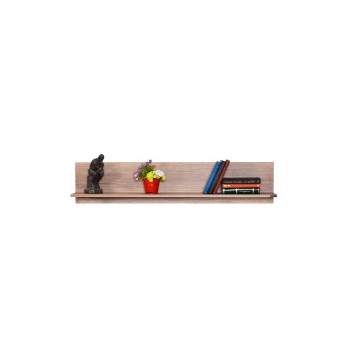 Woody Fashion Raf-11-Tt-1 Light Walnut Wall Shelf Cene