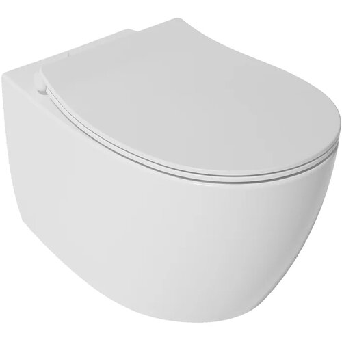 Isvea sentimenti konzolna wc šolja rimless bela sa ss wc daskom 10ARS1035I Cene