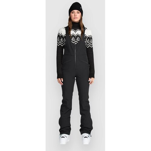 Volcom Battle Stretch Bib hlace black Slike