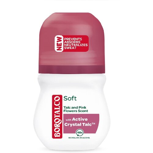 Borotalco soft dezodorans roll on 50ml Slike