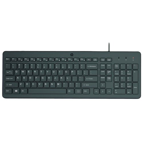HP Tastatura 125 Membranska / Low Profile / Žična / Full Size / Black Cene