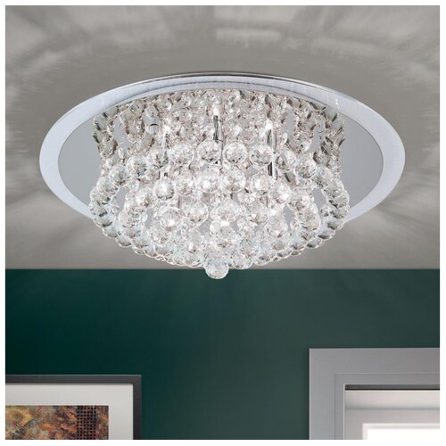 Orion DLU 2378/6/50-Kristalno plafonsko svetlo GLORIA 6xG9/40W/230V prečnik 50 cm hrom Cene