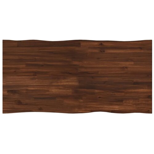  Pravokutni stolni vrh 140 x 60 x 3 cm Pravokutni - Tamno smeđa 90 x 55 x 3 5 cm Živi rub 2 strane Slike