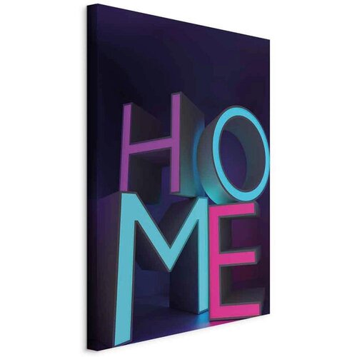 Artgeist Slika Na Platnu Home Neon Cene