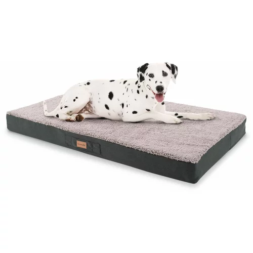 brunolie Balu, podloga za psa, jastuk za psa, perivi, ortopedski, protuklizni, prozračna memorijska pjena, veličina XL (120 × 10 × 72 cm)