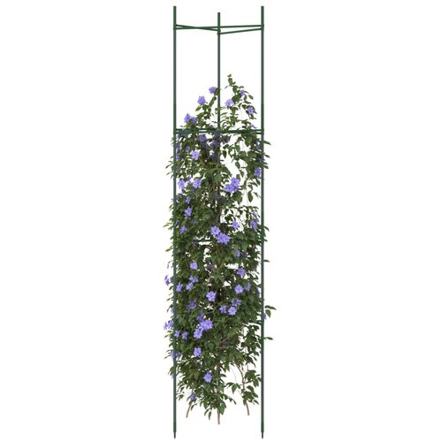 vidaXL Mreža za paradižnik 6 kosov 154 cm jeklo PP Cene
