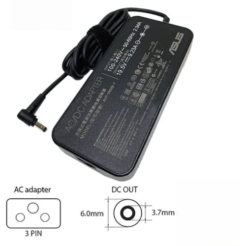 Asus Laptop adapter 19.5V-9.23A ( 6.0 x3.7 ) ADP-180MB F 180W Slike