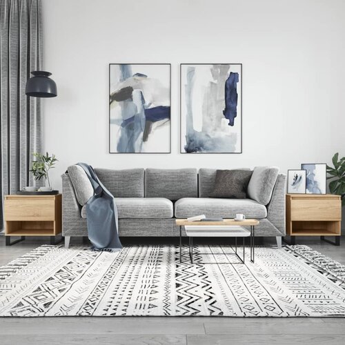 VidaXL Klubska mizica 2 kosa sonoma hrast 50x46x50 cm inženirski les Slike