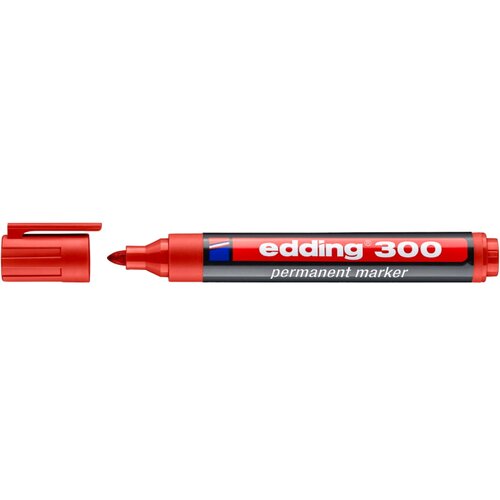 Marker Permanenti marker E-330 (širina črte: 1-5 mm, rdeč) Cene