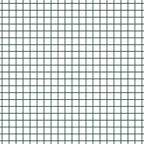  Temeljna zavarena žičana ograda 100 x 1 m Čelik premazan PVC-om Slike