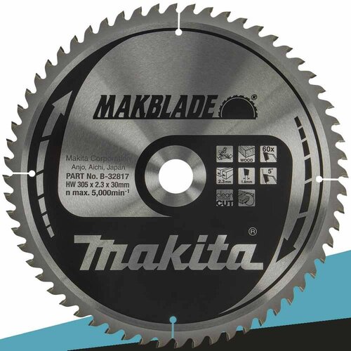 Makita MakBlade circular saw blade 30.5 cm 1 pc(s) Cijene