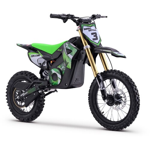 Beneo Otroški Motokros Falcon 1600W litij baterija zelena Cene