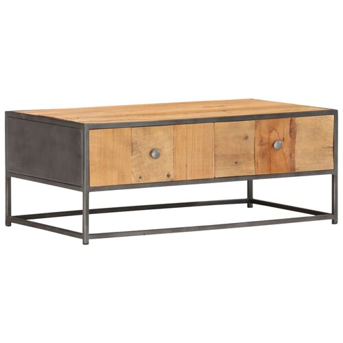 VidaXL Klubska mizica 90x50x35 cm trden predelan les Slike