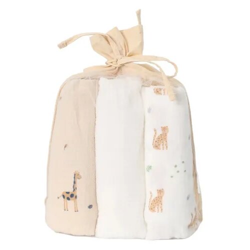 LILLO & PIPPO pelena od muslina 70x70cm 3/1, Jungle Cijene