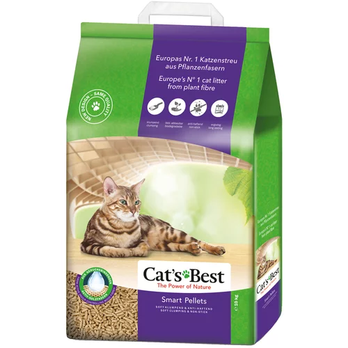 Cats Best Smart Pellets pesek za mačke - 20 l (pribl. 10 kg)