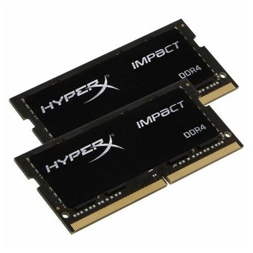 Kingston SODIMM DDR4 32GB (2X16GB kit) 3200MHz HX432S20IBK2/32 HyperX Impact ram memorija Slike