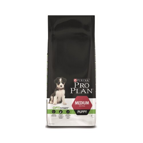 Pro Plan 5 x zooTočke na PURINA suho hrano za pse! - Medium Puppy OPTISTART (12 kg) Slike