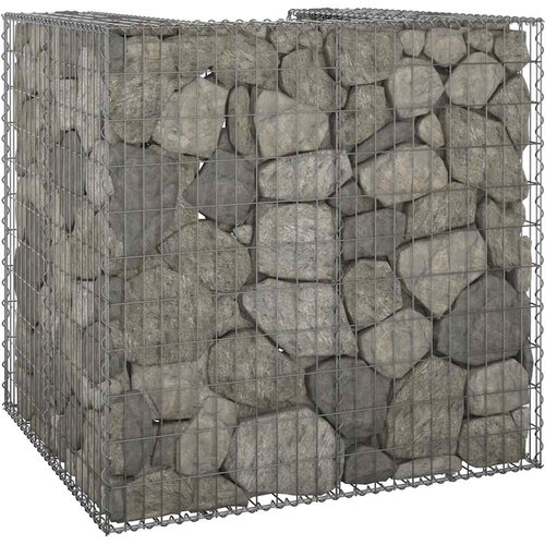  Gabionski zid za kantu od pocinčanog čelika 110 x 100 x 110 cm Cijene