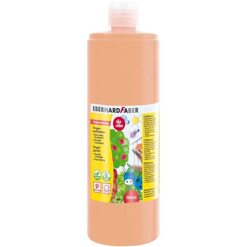 Eberhard Faber Prstna barva svetlo kožna, 740 ml Slike