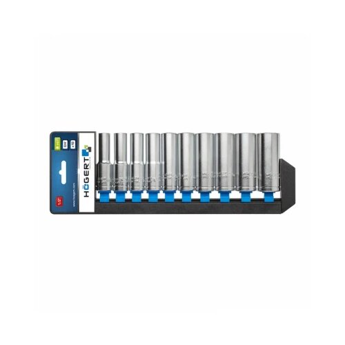  SET NASADNIH KLJUČEVA DUGIH 10 KOM 1/2" HT1A888 Cene