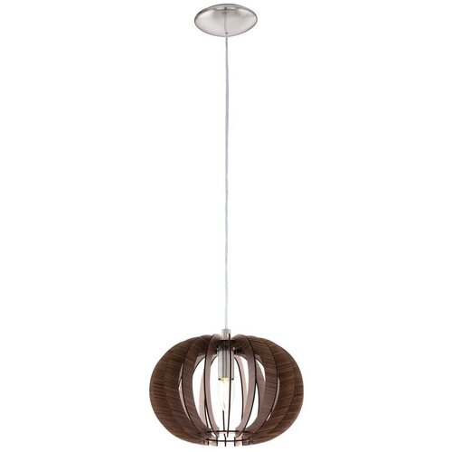 Eglo 95023 -  visilica na sajli stellato 1xE27/60W/230V prečnika 30 cm, braon Cene