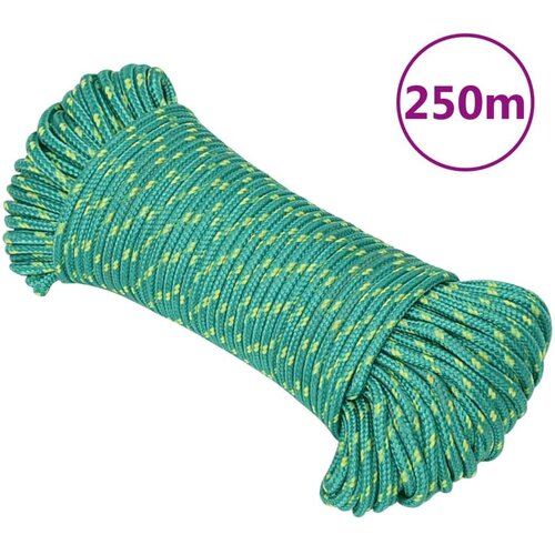  Vrv za čoln zelena 5 mm 250 m polipropilen Slike