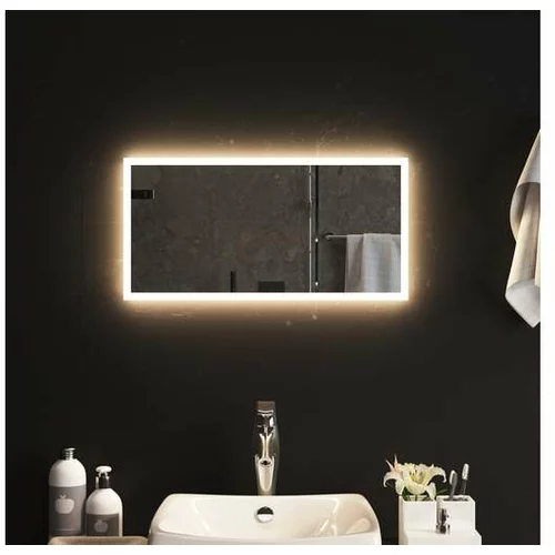 LED kopalniško ogledalo 60x30 cm