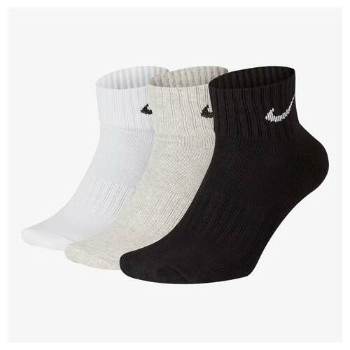 Nike unisex čarape U NK V CUSH ANKLE- 3P VALUE SX4926-901 Slike