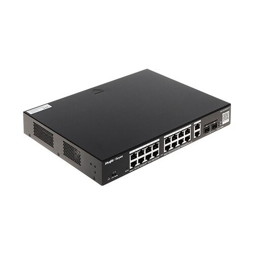 Ruijie Networks RG-ES220GS-P network switch Managed L2 Gigabit Ethernet (10 /100 /1000) Power over Ethernet (PoE) Black Slike