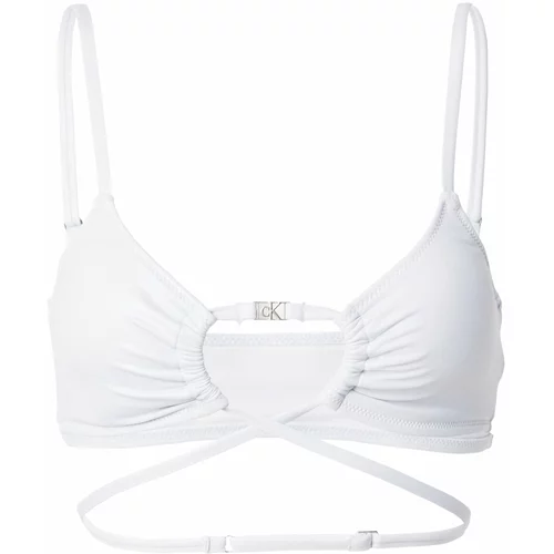 Calvin Klein Swimwear Bikini gornji dio bijela