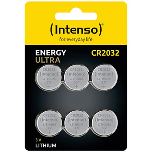 Intenso baterija litijska INTENSO CR2032 pakovanje 6 kom Slike