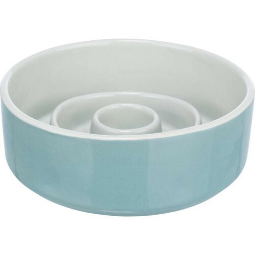 Trixie hranilica za pse  slow feeding plava siva &oslash; 14 cm 450 ml Cijene