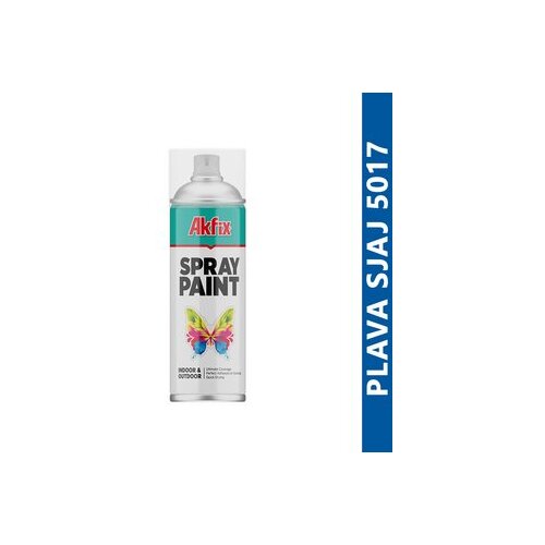 Akfix boja u spreju 5017 plava sjaj 400 ml Cene