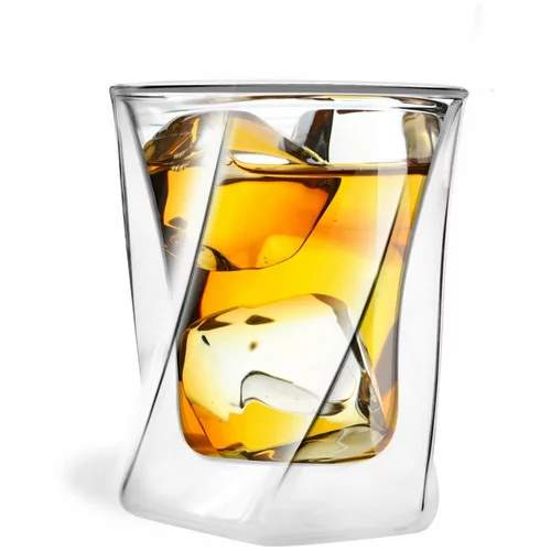 Vialli Design Čaša za whiskey od dvostrukog stakla Vialli Designa, 300 ml