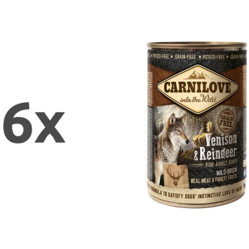 Carnilove dog adult - divjačina & jelen, 400g 6 x 400 g Cene