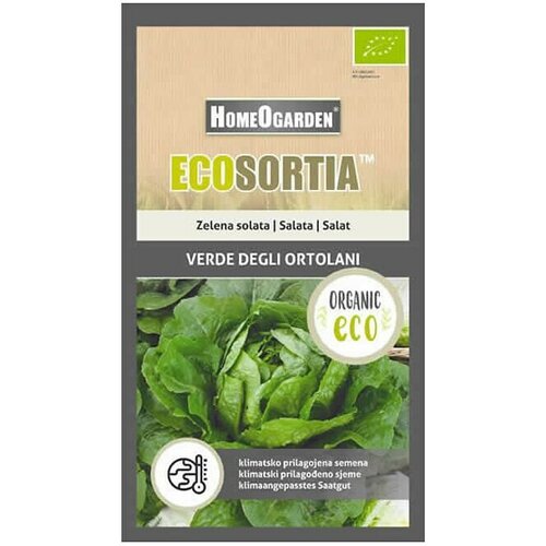 HOMEOGARDEN Sjeme povrća Ecosortia zelena salata (Botanički opis: Lactuca sativa L.) Slike