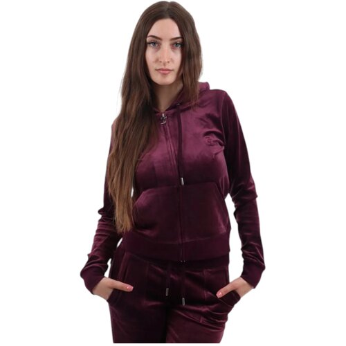 Juicy Couture Ženski duks sa kapuljačom Robertson, Bordo Cene