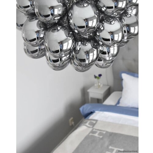  ByRydens 4200440-4505 - Visilica na sajli GROSS 8xG9/4W/230V dimljena/crna Slike