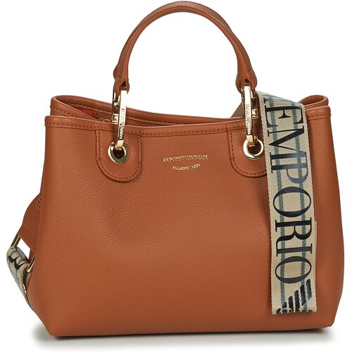 Emporio Armani BORSA SHOPPING Smeđa Cijene