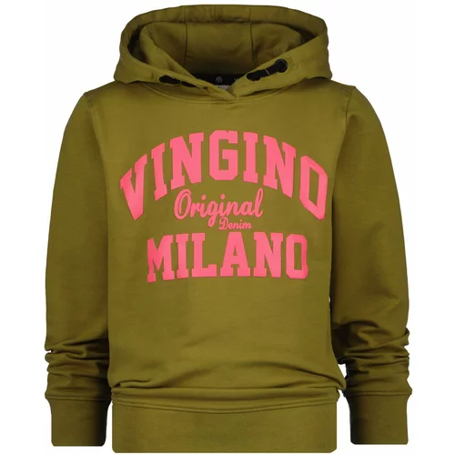 VINGINO Sweater majica maslinasta / roza